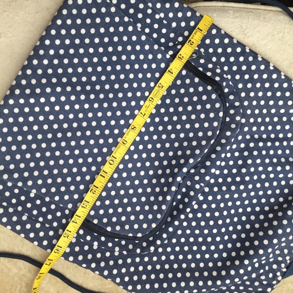 Y2k Mossimo Polka Dot Canvas Backpack - image 5